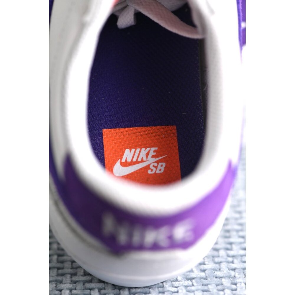 New! Size: 10.5 Women|Nike Zoom Pogo Plus ISO SB White/Court Purple|DZ4916-100 - Picture 10 of 15